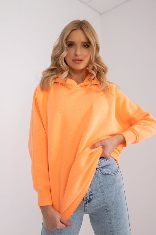 Oranžová mikina Canberra Basic