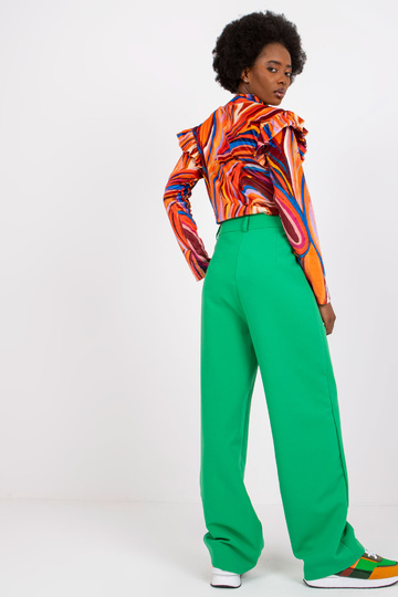 Oranžová velurová halenka s... 2