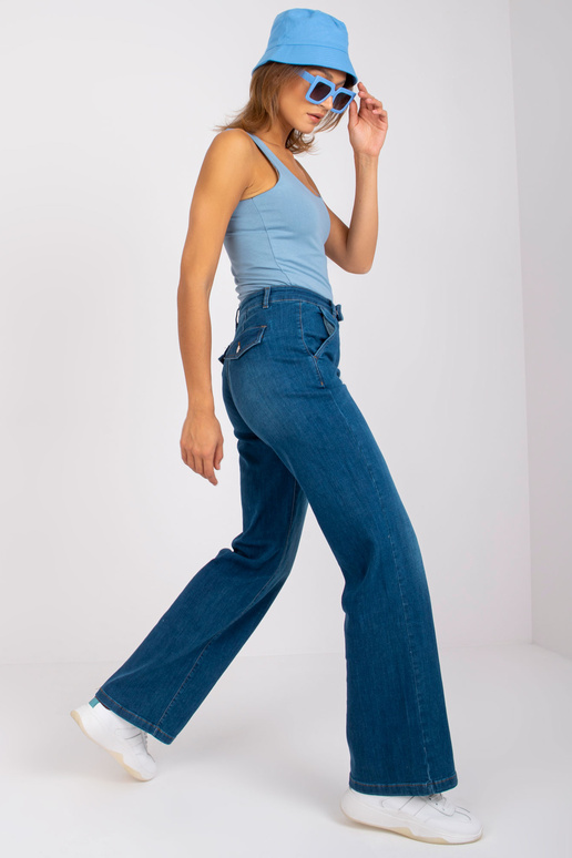 Noelle špinavě modrý top se základním...