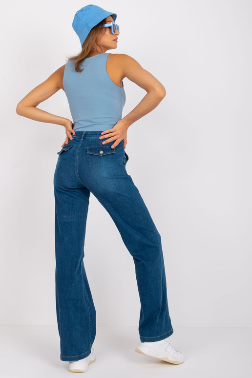 Noelle špinavě modrý top se základním...