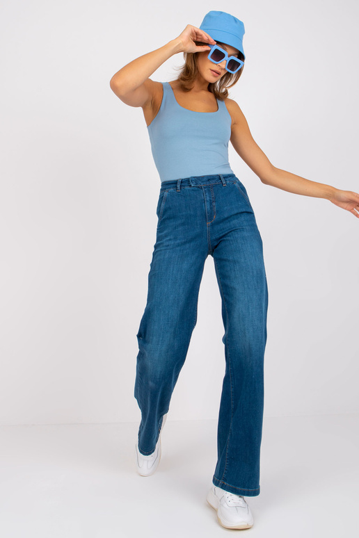 Noelle špinavě modrý top se základním...