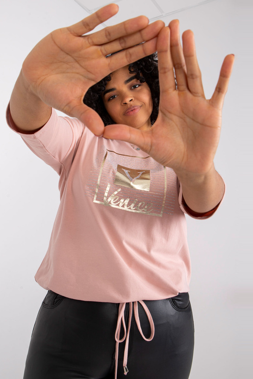 Neformální halenka Roxanne Dirty Pink...