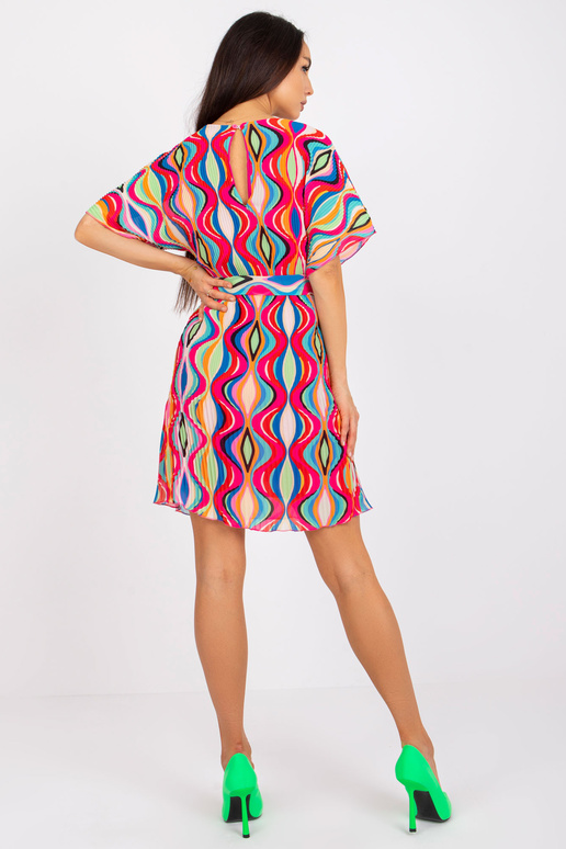 Růžové mini šaty Marianne