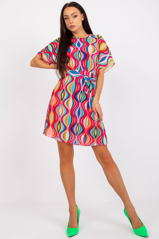 Růžové mini šaty Marianne