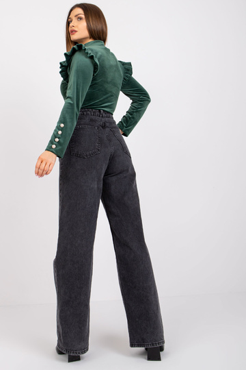 Tmavě zelená velurová... 2