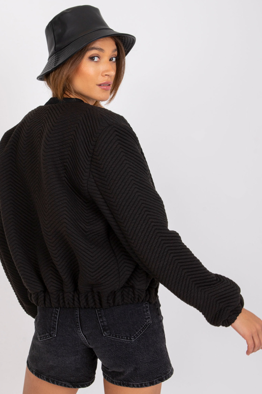 Černá přechodná bunda s kapsami Haiti...