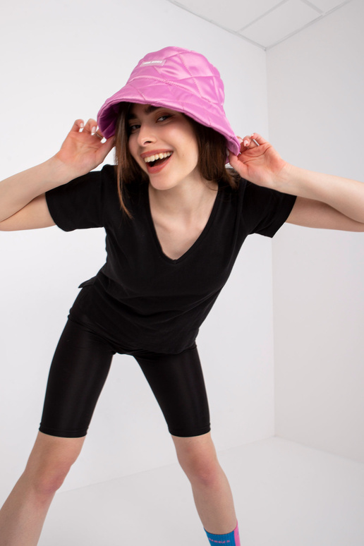 Černé dámské tričko z bavlny Salina...