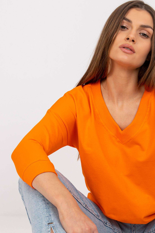 Oranžová halenka basic Oliwia