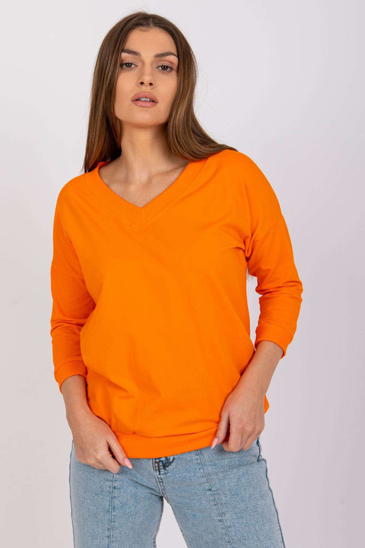 Oranžová halenka basic Oliwia
