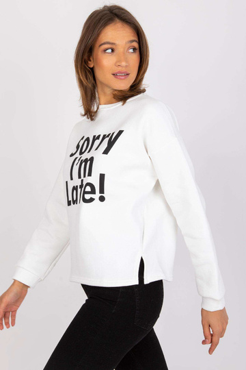 Ecru mikina s titulky... 2