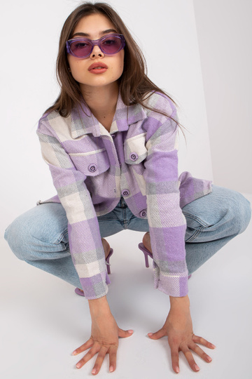 Fialová dámská košile...