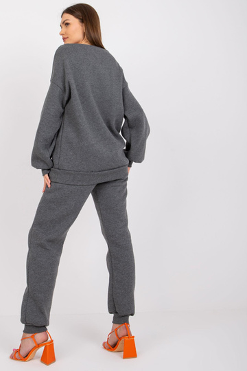 Tmavě šedá Melange dámská...