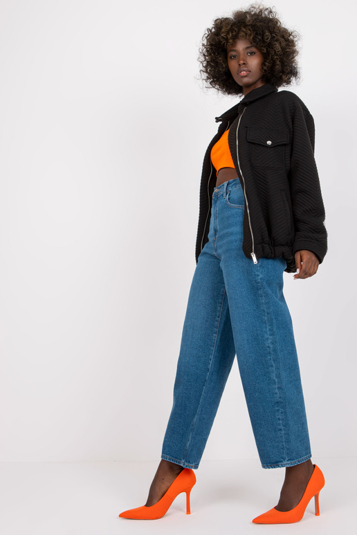 Černá přechodná bunda Tivoli RUE PARIS