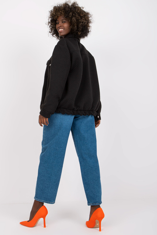 Černá přechodná bunda Tivoli RUE PARIS