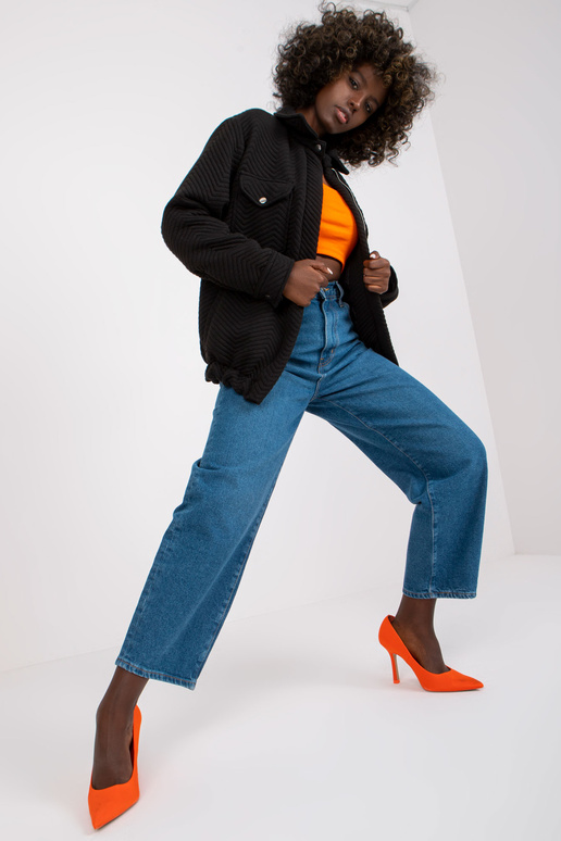 Černá přechodná bunda Tivoli RUE PARIS