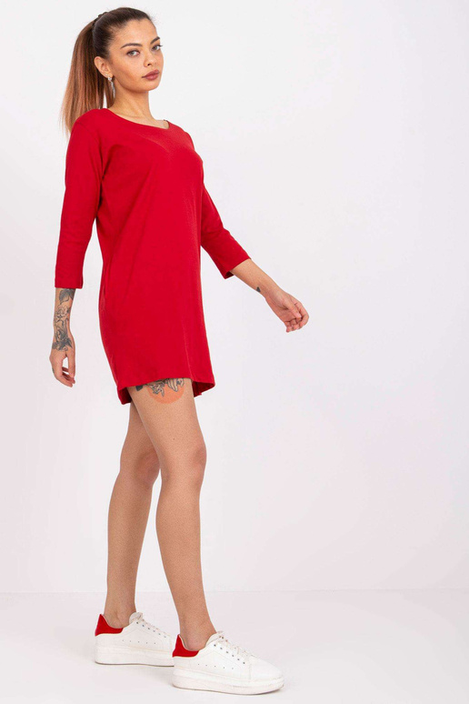 Základní vínová tunika z bavlny...