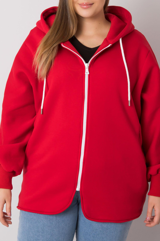 Mikina Ella Red Plus velikosti