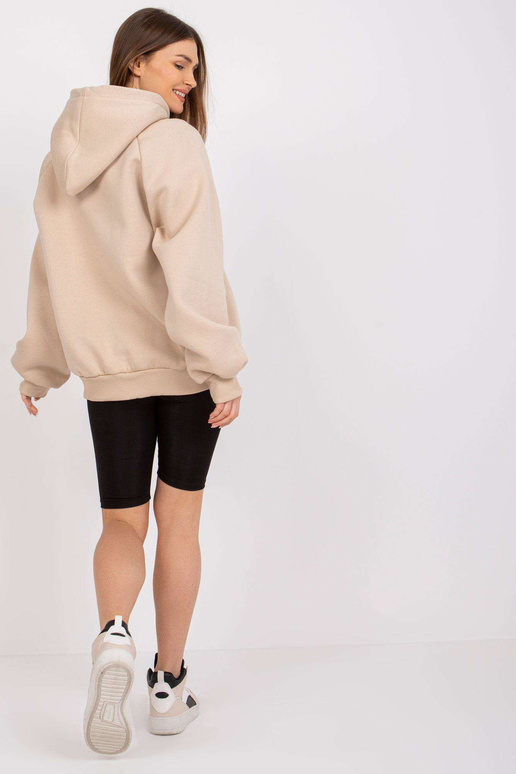 Béžová bavlněná mikina Valeria