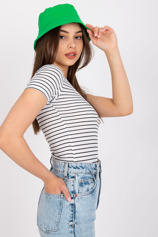 Bíločerná proužkovaná halenka Melania...