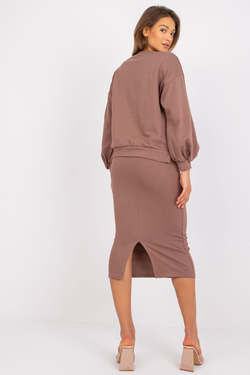 Světle hnědá tepláková souprava s...