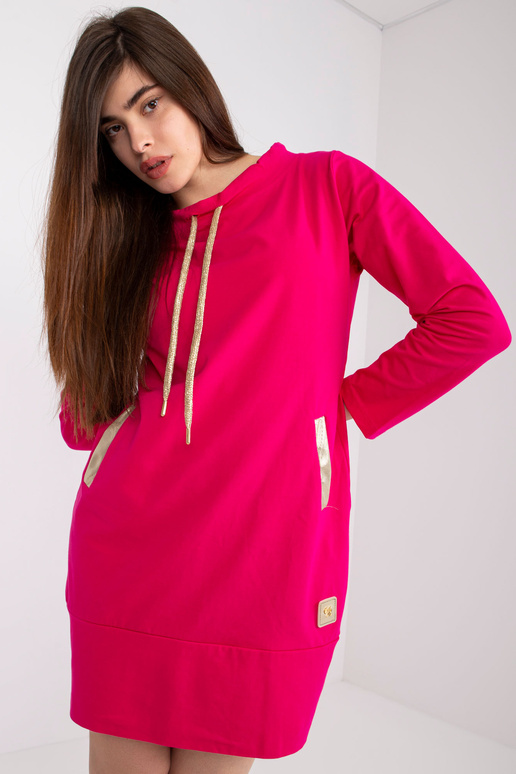 Holly's Fuchsiové ležérní minišaty