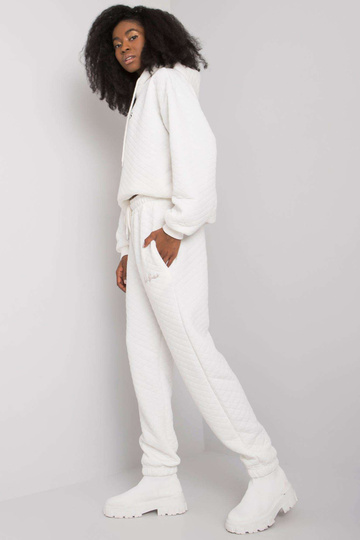 Ecru tepláky s prošíváním...