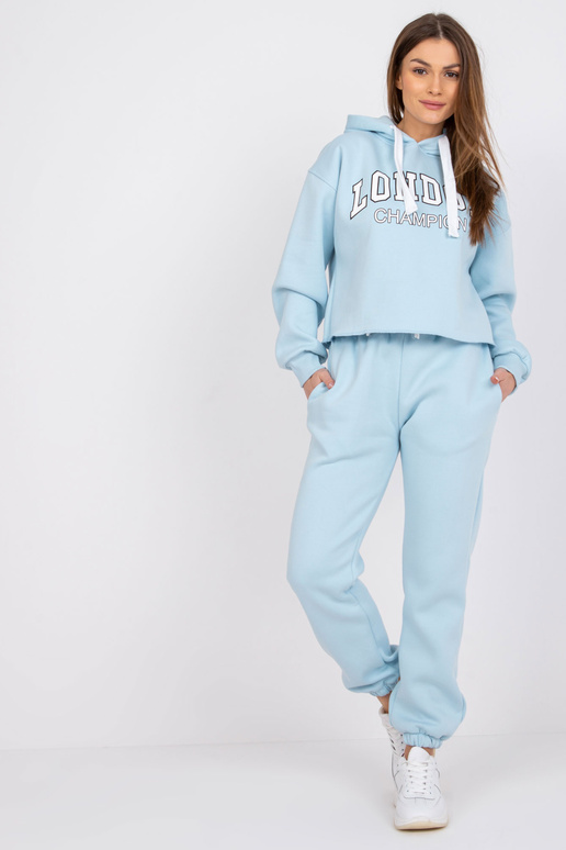 Světle modrá tepláková souprava s...