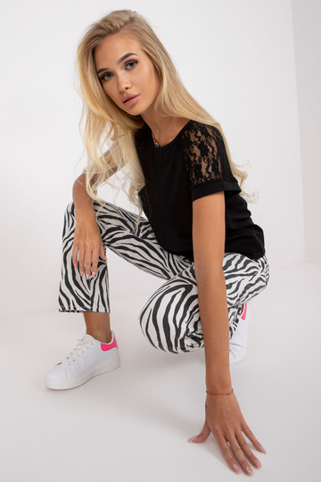 Černá ležérní bavlněná...