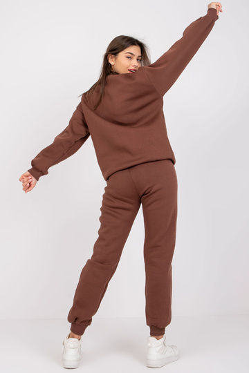 Tmavě hnědá bavlněná...