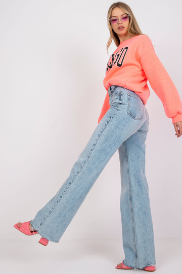 Růžová mikina s nápisem...