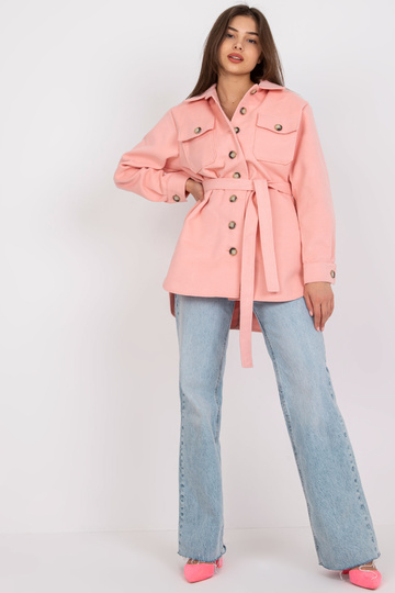 Růžová dlouhá košile s... 2