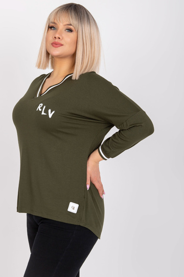 Khaki Loose Plus Size...