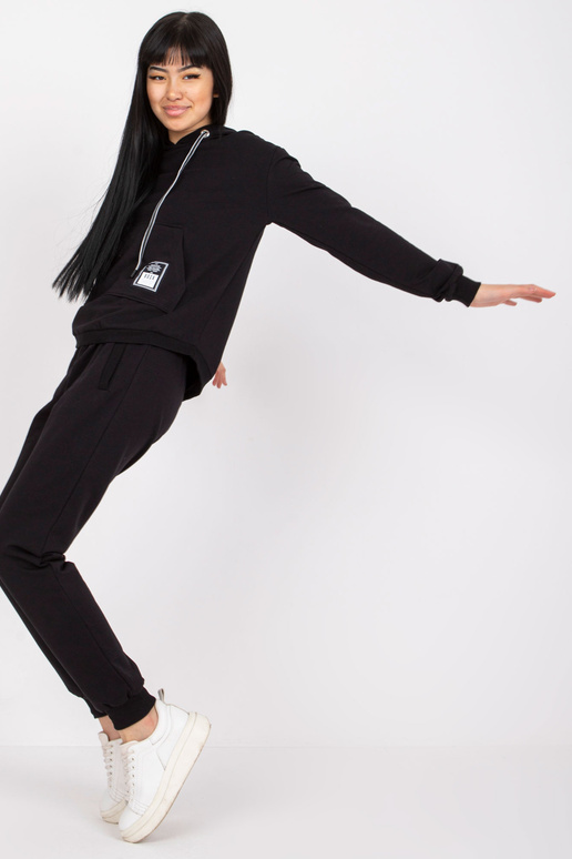 Sada černých bavlněných tepláků Mariami