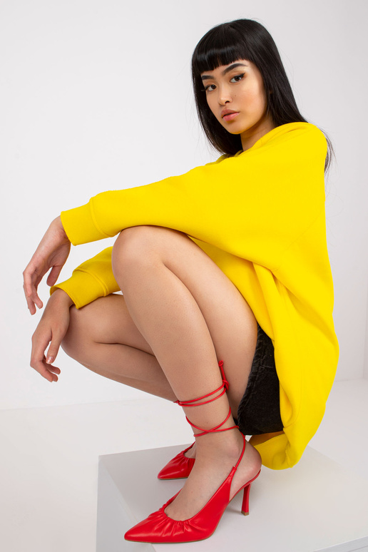 Žlutá mikina pro ženy Manacor