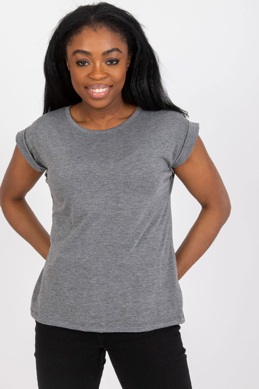 Základní bavlněné tričko tmavě šedé... Základní bavlněné tričko tmavě šedé...