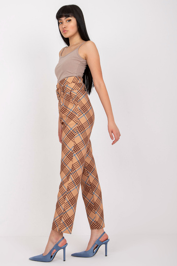 Béžové a modré kostkované... 2