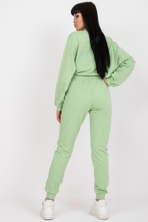 Základní bavlněné pistáciové tepláky