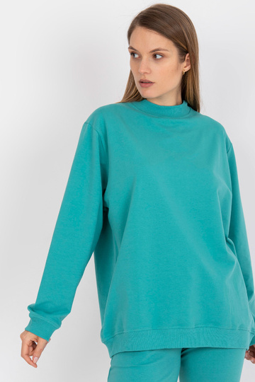 Základní tyrkysová mikina s... 2