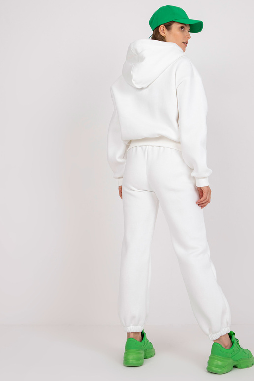 Bílá základní mikinová souprava s...