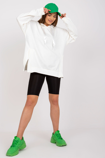 Bavlněná ecru mikina basic... 2