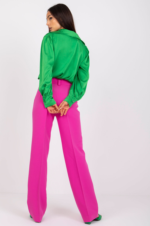 Zelená hladká košile pro ženy Lena...