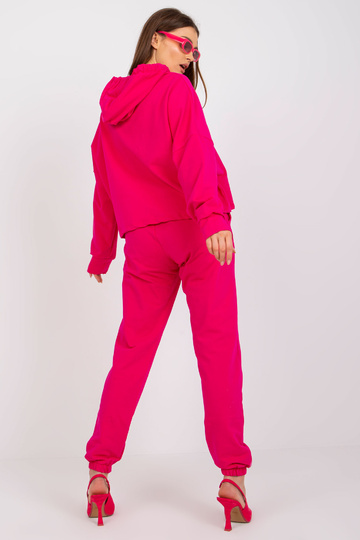 Základní fuchsiová mikina s...