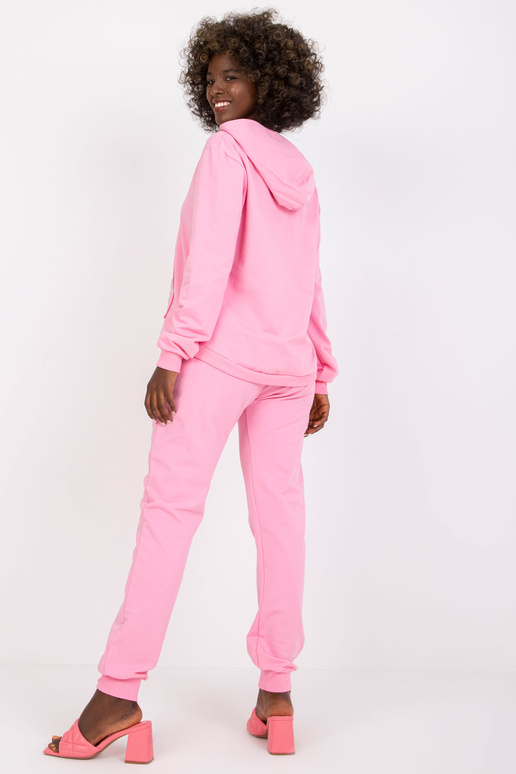 Světle růžová mikina s mikinou Mariami