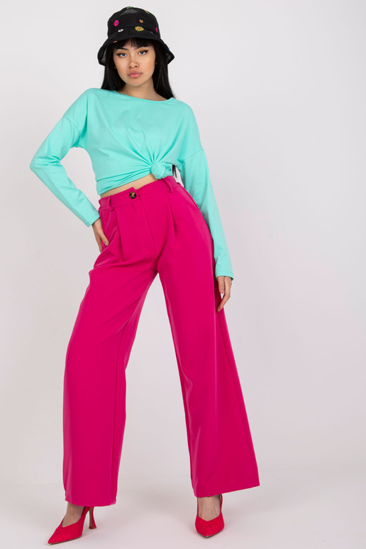 Bavlněná tyrkysová halenka s dlouhým...