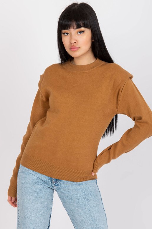 Camel dámský klasický svetr s viskózou