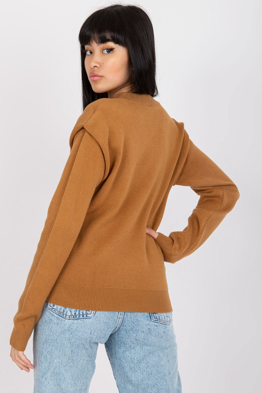 Camel dámský klasický svetr s viskózou