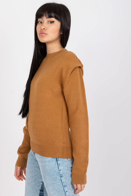 Camel dámský klasický svetr s viskózou