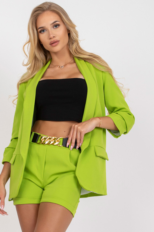 Světle zelená dvoudílná elegantní...