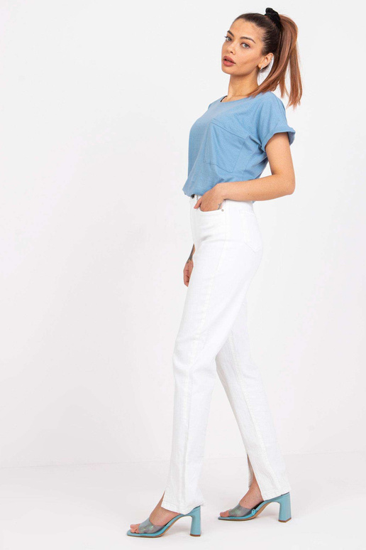 Světle modré tričko pro ženy basic...