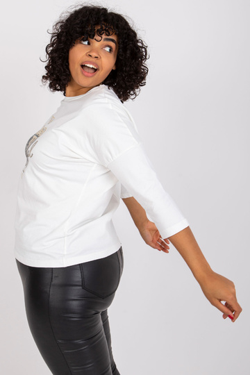 Ecru halenka plus velikosti...